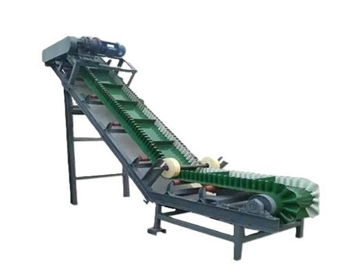 High Angle Cleated Industrial Belt Conveyor Mining Steep Incline Belt Conveyor