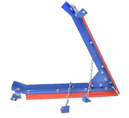 Polyurethane V Plow Belt Cleaner Return Side Conveyor Belt Scraper