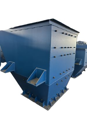 Przenośny hopper do obróbki materiałów masowych z kontrolą pyłu dla portów, kopalni i cementów